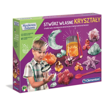 Zestaw Clementoni - Stwórz własne kryształy