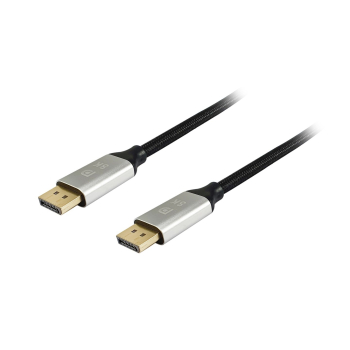 Equip 119265 kabel DisplayPort 5 m Aluminium, Czarny