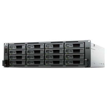 NAS Synology DS1825+, 3U Rack, 16x 2.5"/3.5" SATA, AMD Ryzen V1780B, 8GB DDR4 (max.32GB), 2x 1GbE RJ-45, 1x 10GbE RJ-45, 2x USB 3.2, 1x Mini-SAS HD, 5