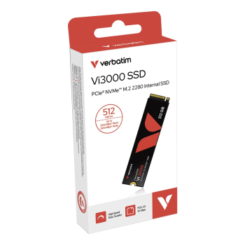 Verbatim Vi3000 512 GB M.2 PCI Express 3.0 NVMe