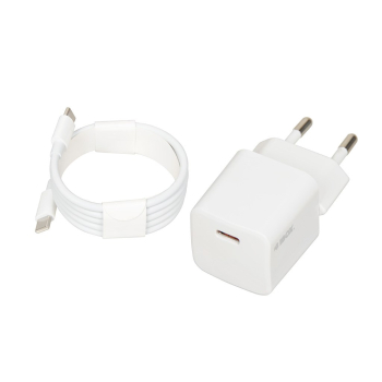 ŁADOWARKA SIECIOWA I-BOX C-38 PD30W USB-C, KABEL