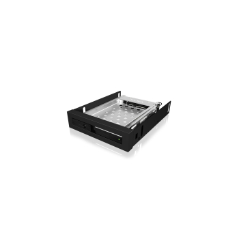 ICY BOX IB-2217StS 8,89 cm (3.5") Taca napędu pamięci masowej Czarny