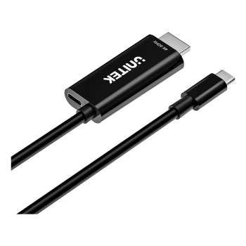 UNITEK KABEL USB-C - HDMI 4K60HZ Z PORTEM PD 100W M/M