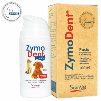 SCANVET ZYMODENT PASTA 100 ML PASTA  POJEMNIK
