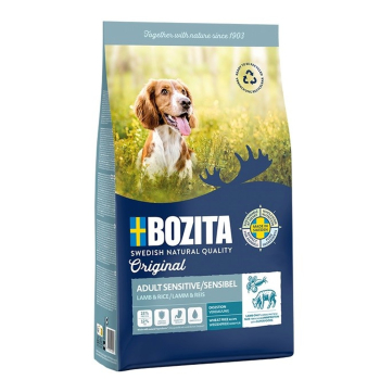 Bozita Original Adult Sensitive Jagnięcina i Ryż  - sucha karma dla psa - 12 kg (OUTLET)