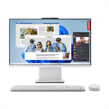 Lenovo IdeaCentre AIO 27IRH9 i5-13420H 27"FHD Touch IPS 300nits LBL 24GB DDR5 5200 SSD1TB Intel UHD Graphics Cam 5.0MP W11Pro Cloud Grey