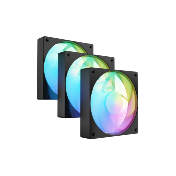 FURY ZESTW 3 WENTYLATORÓW SAI S12 ARGB PWM CZARNY