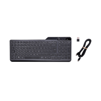 Klawiatura HP 400 Backlit Wired Keyboard przewodowa czarna 7N7C0AA