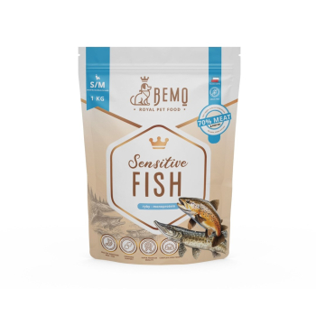 Bemo Karma sucha Sensitive Fish - ryba small/medium 1kg