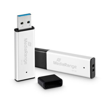 MediaRange USB-Stick USB 3.0 high performance 64GB  alu