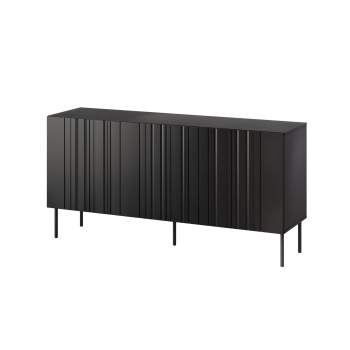 Komoda ISLA 150,5x40x75 czarny mat