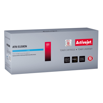 Activejet ATK-5150CN Toner (zamiennik Kyocera TK-5150C; Supreme; 10000 stron; niebieski)