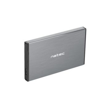 Obudowa na dysk NATEC Rhino Go NKZ-1281 (2.5"; USB 3.0; Aluminium; kolor szary)