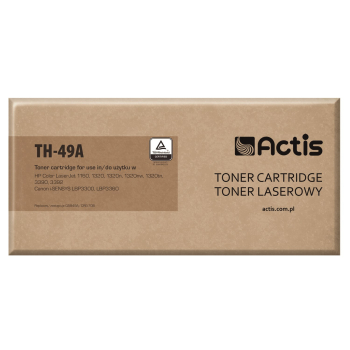 Actis TH-49A Toner (zamiennik HP 49A Q5949A, Canon CRG-708; Standard; 2500 stron; czarny)