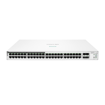 Aruba Instant On 1830 48G 24p Class4 PoE 4SFP 370W Zarządzany L2 Gigabit Ethernet (10/100/1000) Obsługa PoE 1U