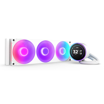 NZXT CHŁODZENIE WODNE KRAKEN ELITE 360 RGB 2203-12J all-in-one 12cm Biały 1szt.
