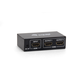 Equip HDMI 1.4-Splitter 2-Port Signalvert.   4K/30Hz schwarz