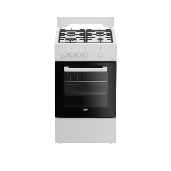 Kuchnia Beko FSG52020FW (Płyta gazowa; Piekarnik gazowy; 500mm)