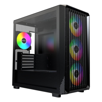 Montech X5M (B) zabezpieczenia & uchwyty komputerów Micro Tower Czarny