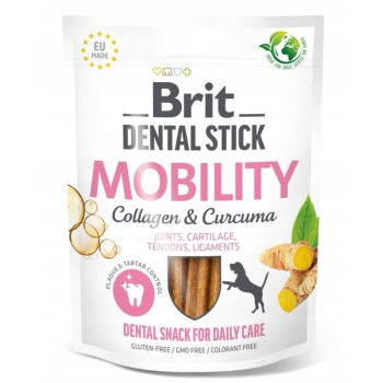 BRIT Dental Stick Mobility Curcum & Collagen  - przysmak dla psa - 251 g