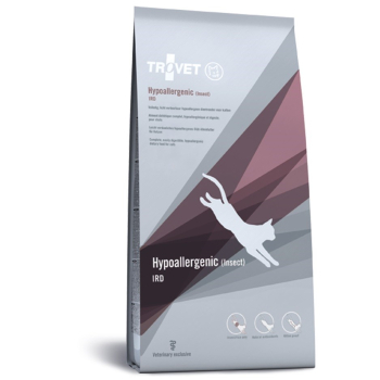 TROVET Hypoallergenic IRD z owadami - sucha karma dla kota - 3 kg
