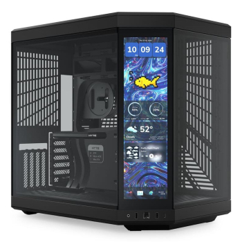 Hyte Y70 Midi Tower Touch Infinite - Pitch Black