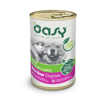 Oasy One Protein Adult Medium/Large Wild Boar 400gr