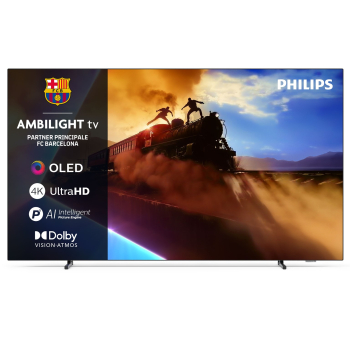 Telewizor Philips OLED 4K Ambilight | 55OLED770/12 | 55 | Telewizor Smart TV | SYSTEM OPERACYJNY TITAN | UHD | Szary