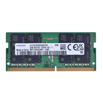 Samsung SO-DIMM 32GB DDR4 2Rx8 3200MHz PC4-25600 M471A4G43AB1-CWE