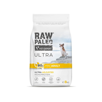 VetExpert Raw Paleo Ultra Indyk Mini Adult  8kg (OUTLET)