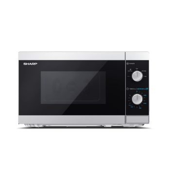 Kuchenka mikrofalowa SHARP YC-MS01E-S (800W; 20l; kolor srebrny) (OUTLET)
