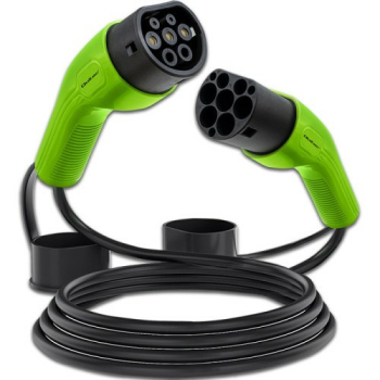 Qoltec 52473 kabel do ładowania pojazdów elektrycznych Czarny Typ 2 5 m