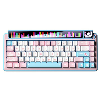 Klawiatura gasket AMG65 Blue LightFeather switch RGB LEOBOG