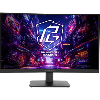 Asrock PG27QRT1B monitor komputerowy 68,6 cm (27") 2560 x 1440 px QHD Czarny