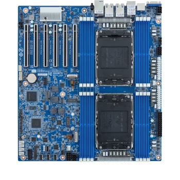 Płyta główna Gigabyte MS74-HB0 2x LGA4710 Intel Xeon 6 SoC (16x DIMM, 3x SlimSAS (12x SATA), 2xM.2, 2x10Gbe, 2x1Gbe, IPMI, E-ATX)