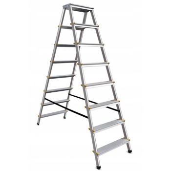 AWTOOLS drabina taboret 8 stopni 150kg