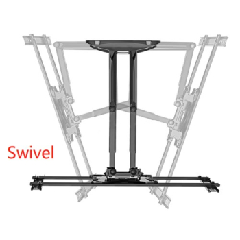 GEMBIRD UCHWYT ŚCIENNY REGULOWANY LCD 40"-80" VESA MAX 600 X 400MM, DO 50KG