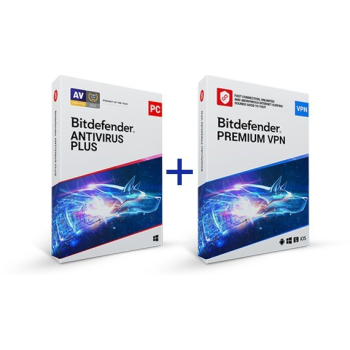 Bitdefender Antywirus Plus + VPN 10U/1Y