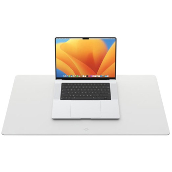 Podkładka na biurko Twelve South DeskPad ze skóry wegańskiej (dove grey)