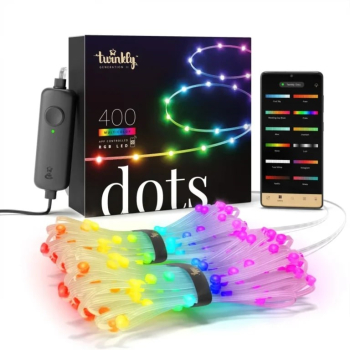 Inteligentne lampki Twinkly Dots 400 RGB 20 m