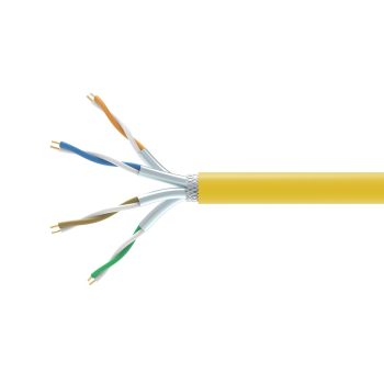 Wyposażenie Instal.Kab Cat7A Simplx S/FTP DCA 1000.00m pomarańczowy LSZH