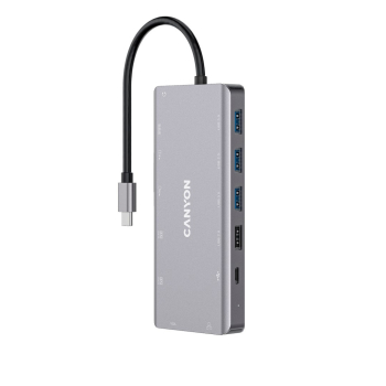 DS-12 13in1 4k USB-C Dark Grey