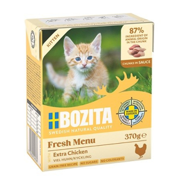 BOZITA Chunks in sauce - mokra karma dla kociąt - 370g