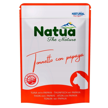 Natua Natural tuńczyk z papają mokra karma dla kota 70g