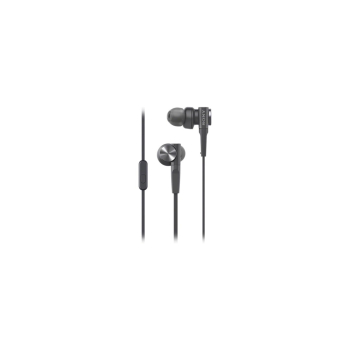 Sony MDR-XB55AP Słuchawki Przewodowa Douszny Czarny