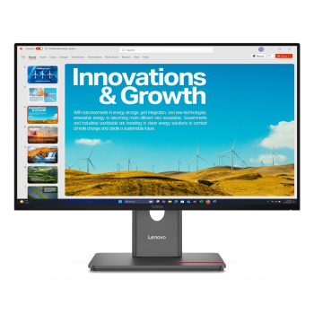 Lenovo ThinkVision P24QD-40 23.8“QHD 120Hz 300nits AG USB HDMI DP Eclipse Black