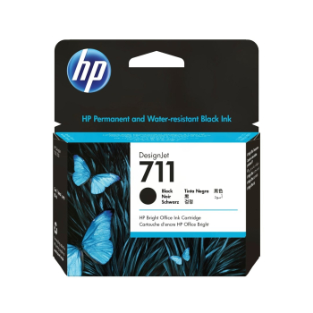 HP 711 Oryginalny Czarny 1 szt.