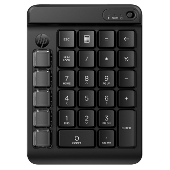 Klawiatura numeryczna HP 430 Bluetooth Programmable Wireless Mechanical Keypad bezprzewodowa czarna 7N7C2AA