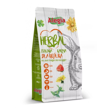 ALEGIA Herbal karma Królik 600g