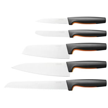 Fiskars 1057558 sztuciec kuchenny i zestaw noży 5 szt.